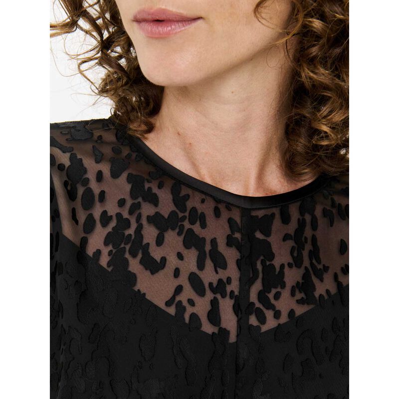 Veronika Maine Abstract Spot Burnout Dress image number 2